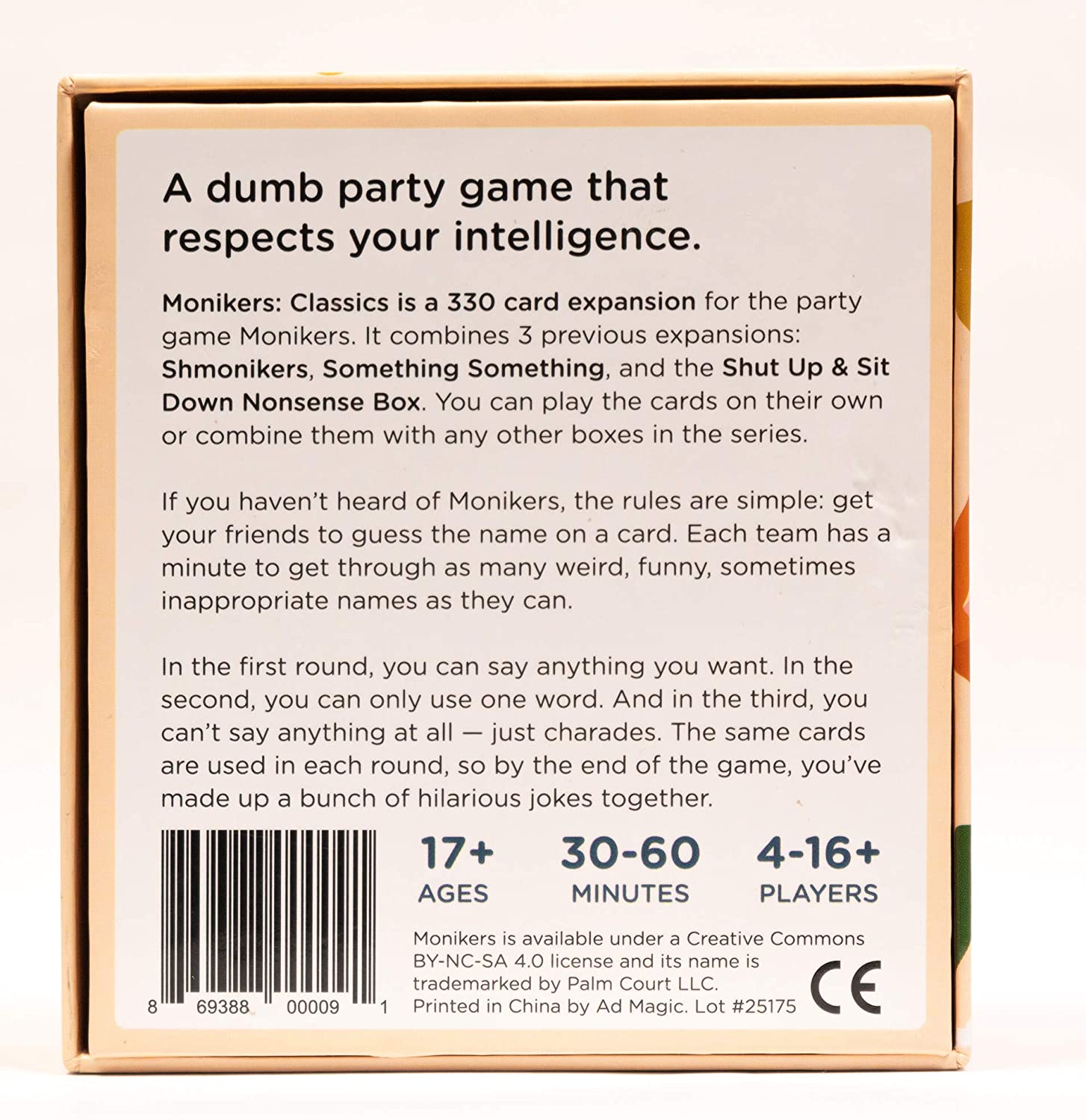 Monikers : Classics Expansion